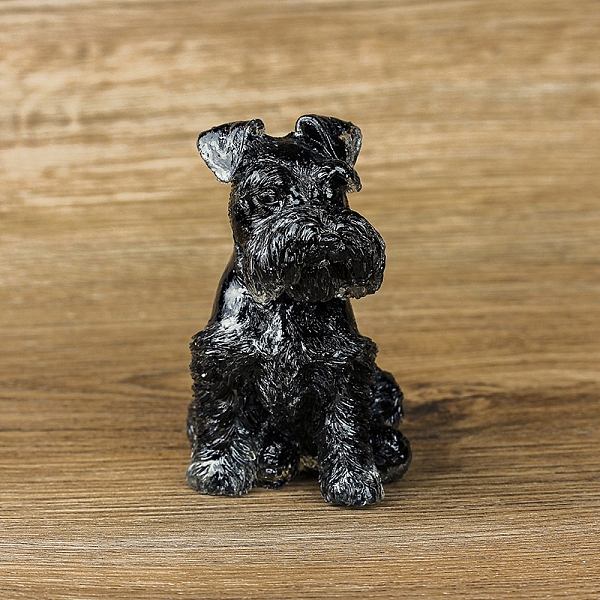 PandaHall Resin Schnauzer Display Decoration, with Natural Obsidian Chips inside Statues for Home Office Decorations, 66x65x100mm Obsidian...
PandaHall Resin Schnauzer Display Decoration, with Natural Obsidian Chips inside Statues for Home Office Decorations, 66x65x100mm Obsidian...