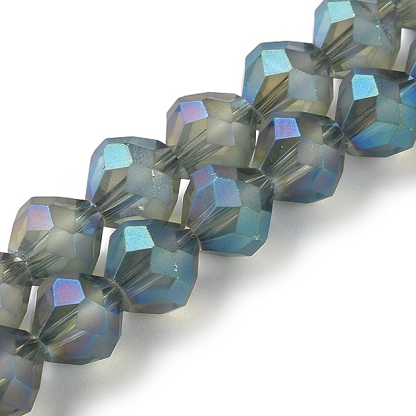 PandaHall Electroplate Transparent Glass Beads Strands, Frosted, Rainbow Plated, Faceted Bicone, Cornflower Blue, 10x9.5mm, Hole: 1.2mm...
PandaHall Electroplate Transparent Glass Beads Strands, Frosted, Rainbow Plated, Faceted Bicone, Cornflower Blue, 10x9.5mm, Hole: 1.2mm...