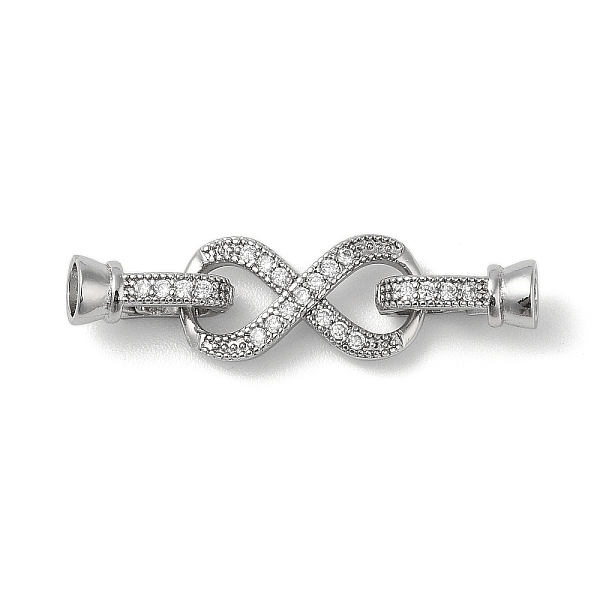 PandaHall Rack Plating Brass Micro Pave Cubic Zirconia Fold Over Clasps, Long-Lasting Plated, Lead Free & Cadmium Free, Platinum, 39mm...
PandaHall Rack Plating Brass Micro Pave Cubic Zirconia Fold Over Clasps, Long-Lasting Plated, Lead Free & Cadmium Free, Platinum, 39mm...