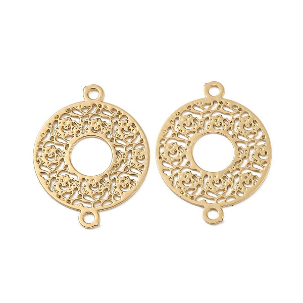 PandaHall Rack Plating Brass Hollow Out Connector Charms, Long-Lasting Plated, Donut Etched Metal Embellishments, Light Gold, 17x13x0.3mm...
PandaHall Rack Plating Brass Hollow Out Connector Charms, Long-Lasting Plated, Donut Etched Metal Embellishments, Light Gold, 17x13x0.3mm...