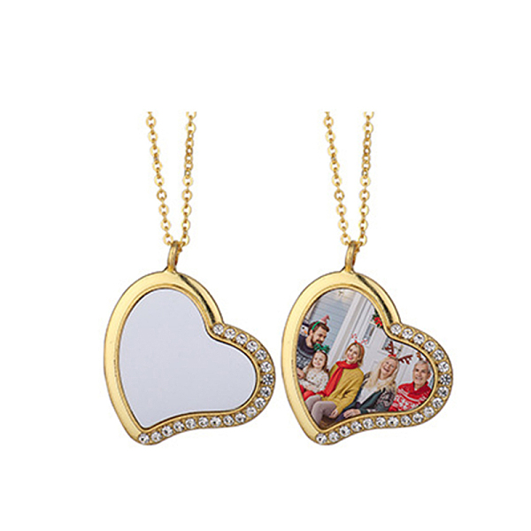 PandaHall Sublimation Blank Aluminum Pendant Necklace, Alloy Blank Photo Picture Pendant Necklace for Men Women, Golden, Heart Pattern...
PandaHall Sublimation Blank Aluminum Pendant Necklace, Alloy Blank Photo Picture Pendant Necklace for Men Women, Golden, Heart Pattern...