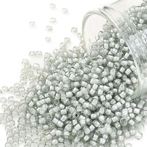 PandaHall TOHO Round Seed Beads, Japanese Seed Beads, (376) Inside Color Med Gray/White-Lined, 11/0, 2.2mm, Hole: 0.8mm, about 5555pcs/50g...
PandaHall TOHO Round Seed Beads, Japanese Seed Beads, (376) Inside Color Med Gray/White-Lined, 11/0, 2.2mm, Hole: 0.8mm, about 5555pcs/50g...