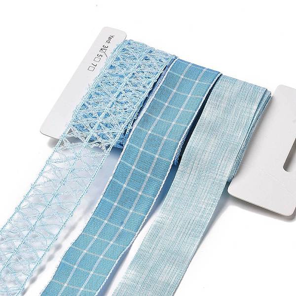 PandaHall 9 Yards 3 Styles Polyester Ribbon, for DIY Handmade Craft, Hair Bowknots and Gift Decoration, Sky Blue Color Palette, Sky Blue...
PandaHall 9 Yards 3 Styles Polyester Ribbon, for DIY Handmade Craft, Hair Bowknots and Gift Decoration, Sky Blue Color Palette, Sky Blue...