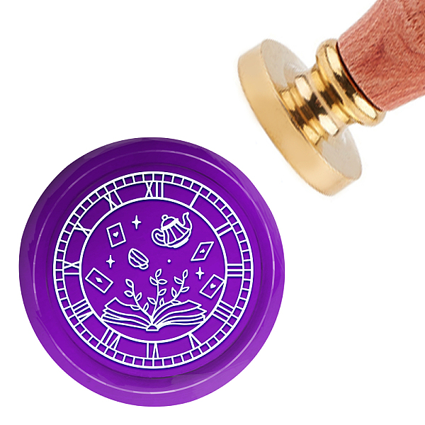 PandaHall CRASPIRE Clock Wax Seal Stamp Book Sealing Wax Stamps Grass 30mm/1.18inch Removable Brass Head Sealing Stamp with Wooden Handle...
PandaHall CRASPIRE Clock Wax Seal Stamp Book Sealing Wax Stamps Grass 30mm/1.18inch Removable Brass Head Sealing Stamp with Wooden Handle...