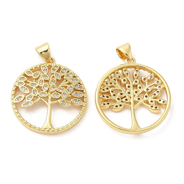 PandaHall Brass Micro Pave Cubic Zirconia Pendants, Lead Free & Cadmium Free, Flat Round with Tree of Life Charms, Real 18K Gold Plated..., Clear
PandaHall Brass Micro Pave Cubic Zirconia Pendants, Lead Free & Cadmium Free, Flat Round with Tree of Life Charms, Real 18K Gold Plated..., Clear