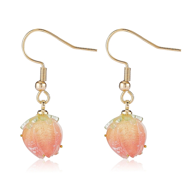 PandaHall 3D Resin Flower Dangle Earrings, Real 18K Gold Plated 304 Stainless Steel Jewelry for Women, Gold, 31mm, Pin: 0.7mm Resin Gold
PandaHall 3D Resin Flower Dangle Earrings, Real 18K Gold Plated 304 Stainless Steel Jewelry for Women, Gold, 31mm, Pin: 0.7mm Resin Gold