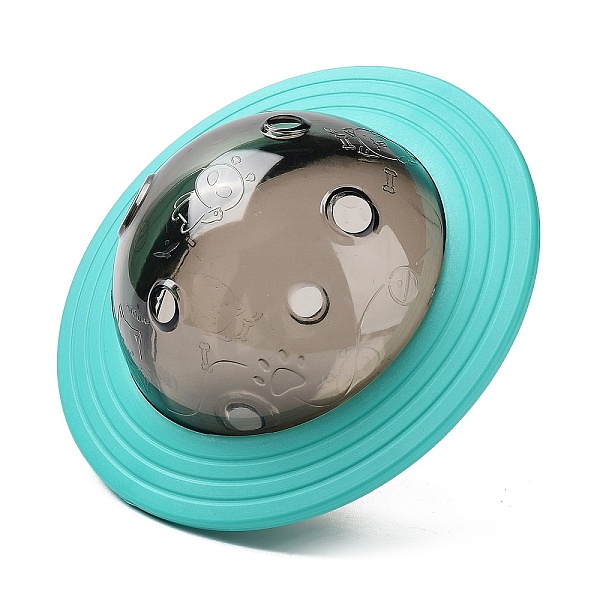 PandaHall TPR Rubber Dog IQ Treat Rotating Planet Shape, Interactive Pet Food Dispenser UFO Flying Disk, Leaky Slow Feeder, Dark Turquoise...
PandaHall TPR Rubber Dog IQ Treat Rotating Planet Shape, Interactive Pet Food Dispenser UFO Flying Disk, Leaky Slow Feeder, Dark Turquoise...