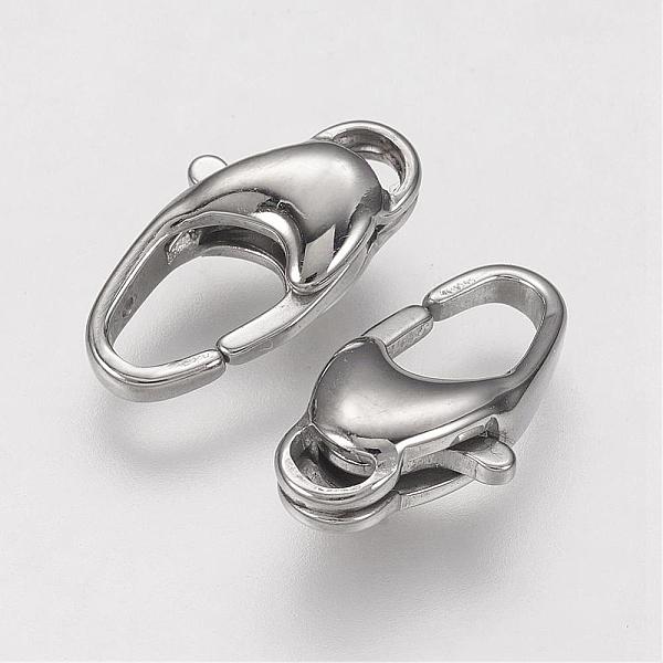 PandaHall 304 Stainless Steel Lobster Claw Clasps, Stainless Steel Color, 15x8x4.5mm, Hole: 1mm 304 Stainless Steel Others
PandaHall 304 Stainless Steel Lobster Claw Clasps, Stainless Steel Color, 15x8x4.5mm, Hole: 1mm 304 Stainless Steel Others