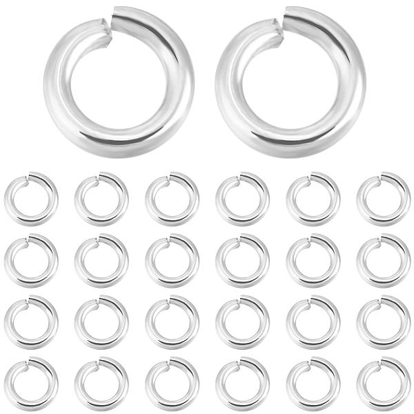 PandaHall Beebeecraft 300Pcs 304 Stainless Steel Jump Rings, Open Jump Rings, Round Ring, Silver, 20 Gauge, 4x0.8mm, Inner Diameter: 2.5mm...
PandaHall Beebeecraft 300Pcs 304 Stainless Steel Jump Rings, Open Jump Rings, Round Ring, Silver, 20 Gauge, 4x0.8mm, Inner Diameter: 2.5mm...