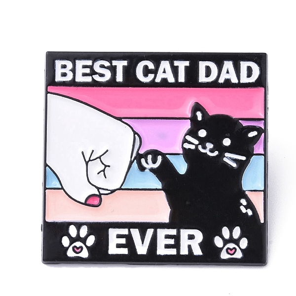 PandaHall Black Alloy Enamel Brooches, Enamel Pins, for Backpack Clothes, Cat Shape, 28.5x30x1.5mm Alloy+Enamel Cat Shape
PandaHall Black Alloy Enamel Brooches, Enamel Pins, for Backpack Clothes, Cat Shape, 28.5x30x1.5mm Alloy+Enamel Cat Shape