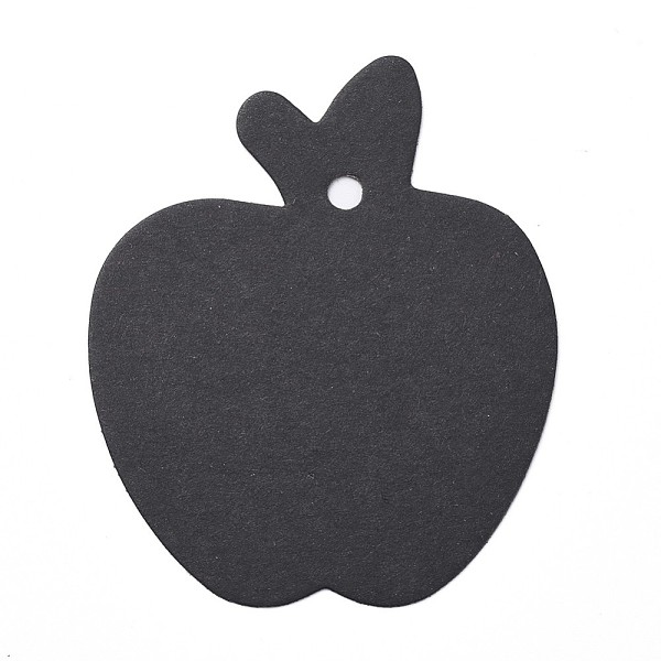 PandaHall Paper Gift Tags, Hange Tags, For Arts and Crafts, Apple, Black, 63.5x53x0.3mm, Hole: 4mm Paper Black
PandaHall Paper Gift Tags, Hange Tags, For Arts and Crafts, Apple, Black, 63.5x53x0.3mm, Hole: 4mm Paper Black