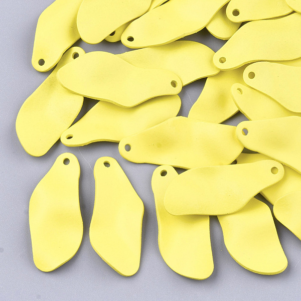 PandaHall Spray Painted Iron Pendants, Yellow, 30.5x12x3mm, Hole: 1mm Iron Others Yellow
PandaHall Spray Painted Iron Pendants, Yellow, 30.5x12x3mm, Hole: 1mm Iron Others Yellow
