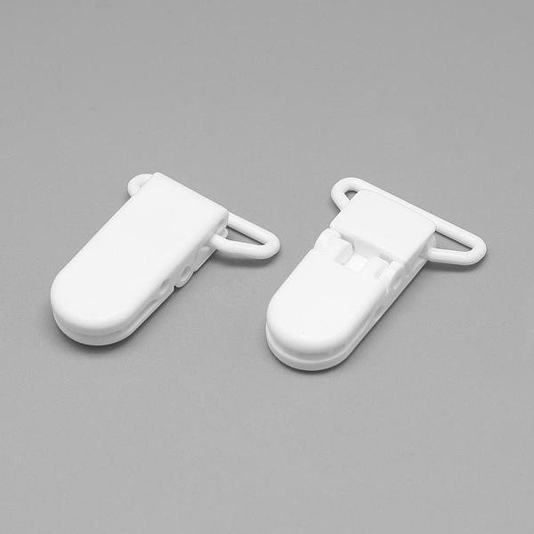 PandaHall Eco-Friendly Plastic Baby Pacifier Holder Clip, White, 43x31x9mm, Hole: 4x26mm Plastic White
PandaHall Eco-Friendly Plastic Baby Pacifier Holder Clip, White, 43x31x9mm, Hole: 4x26mm Plastic White