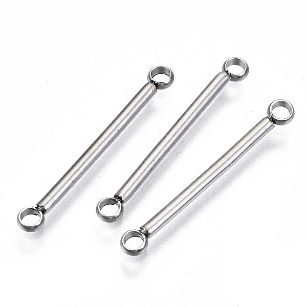 PandaHall 304 Stainless Steel Links Connectors, Bar Links, Stainless Steel Color, 26x1mm, Hole: 2mm 304 Stainless Steel Other Animal
PandaHall 304 Stainless Steel Links Connectors, Bar Links, Stainless Steel Color, 26x1mm, Hole: 2mm 304 Stainless Steel Other Animal