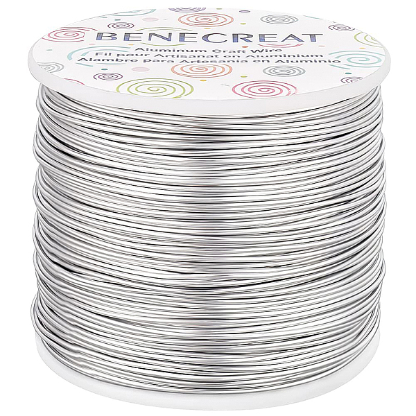 PandaHall BENECREAT 18 Gauge(1mm) Aluminum Wire 492 FT(150m) Anodized Jewelry Craft Making Beading Floral Colored Aluminum Craft Wire -..., Gray
PandaHall BENECREAT 18 Gauge(1mm) Aluminum Wire 492 FT(150m) Anodized Jewelry Craft Making Beading Floral Colored Aluminum Craft Wire -..., Gray