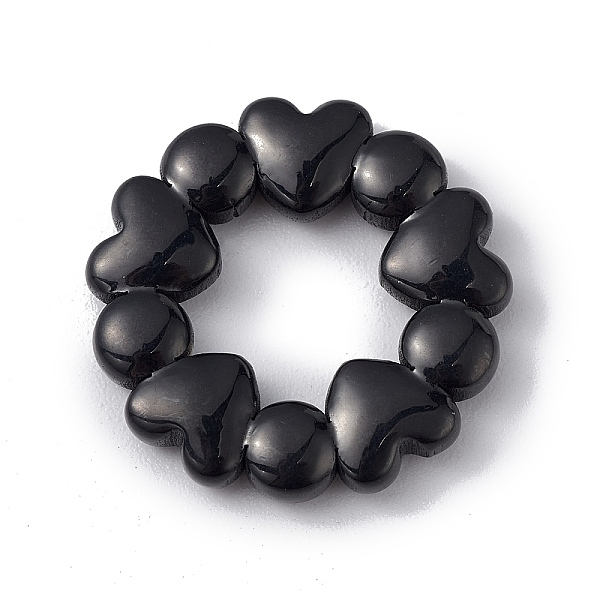 PandaHall 304 Stainless Steel Linking Rings, Heart Ring, Electrophoresis Black, 18x3mm, Inner Diameter: 8.5mm 304 Stainless Steel Ring
PandaHall 304 Stainless Steel Linking Rings, Heart Ring, Electrophoresis Black, 18x3mm, Inner Diameter: 8.5mm 304 Stainless Steel Ring