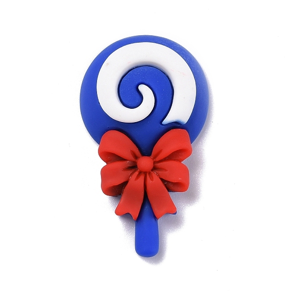 PandaHall Opaque Resin Cabochons, Lollypop, Blue, 42x25x8.9mm Resin Food Blue
PandaHall Opaque Resin Cabochons, Lollypop, Blue, 42x25x8.9mm Resin Food Blue