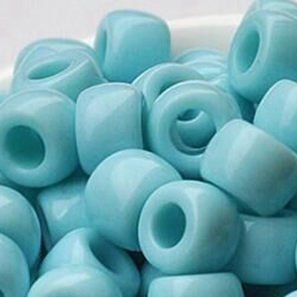 PandaHall Opaque Acrylic Beads, Large Hole Beads, DIY Accessories for Children, Barrel, Light Sea Green, 8.5x6mm, Hole: 4mm, 3466pcs/858g...
PandaHall Opaque Acrylic Beads, Large Hole Beads, DIY Accessories for Children, Barrel, Light Sea Green, 8.5x6mm, Hole: 4mm, 3466pcs/858g...