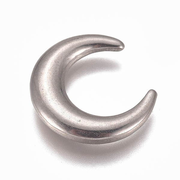 PandaHall 304 Stainless Steel Beads, Double Horn/Crescent Moon, for Wire Wrapped Pendants, Stainless Steel Color, 11.5x10.5x2mm 304...
PandaHall 304 Stainless Steel Beads, Double Horn/Crescent Moon, for Wire Wrapped Pendants, Stainless Steel Color, 11.5x10.5x2mm 304...