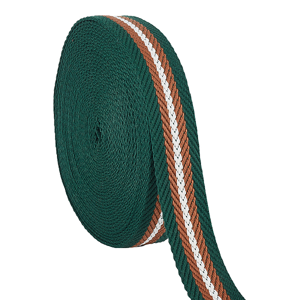 PandaHall 10 Yards Polyester Striped Ribbon, Flat, Dark Green, 1-1/4 inch(32mm), about 10.00 Yards(9.14m)/Roll Polyester Stripe
PandaHall 10 Yards Polyester Striped Ribbon, Flat, Dark Green, 1-1/4 inch(32mm), about 10.00 Yards(9.14m)/Roll Polyester Stripe