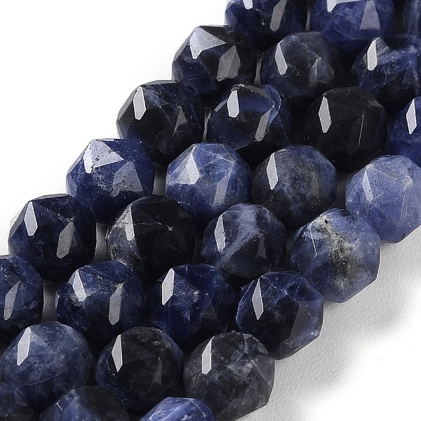 PandaHall Natural Sodalite Beads Strands, Faceted, Double Hearted & Star Cut Beads, 7~8.5x7.5~8mm, Hole: 0.8~1mm, about 48~50pcs/strand...
PandaHall Natural Sodalite Beads Strands, Faceted, Double Hearted & Star Cut Beads, 7~8.5x7.5~8mm, Hole: 0.8~1mm, about 48~50pcs/strand...