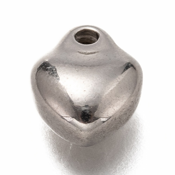 PandaHall 304 Stainless Steel Charms, Heart, Stainless Steel Color, 10x8x4.5mm, Hole: 1.6mm 304 Stainless Steel Heart
PandaHall 304 Stainless Steel Charms, Heart, Stainless Steel Color, 10x8x4.5mm, Hole: 1.6mm 304 Stainless Steel Heart
