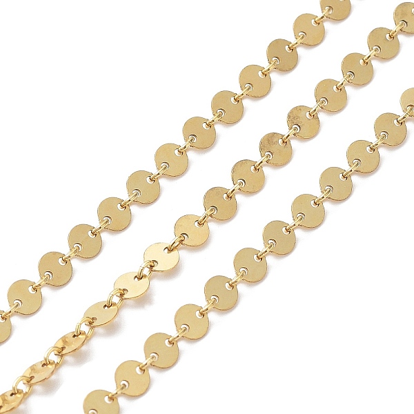PandaHall Brass Flat Round Link Chains, Soldered, Real 14K Gold Filled, 4x0.3mm Brass
PandaHall Brass Flat Round Link Chains, Soldered, Real 14K Gold Filled, 4x0.3mm Brass