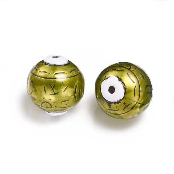 PandaHall CCB Plastic Beads, with Enamel, Round, Green Yellow, 36x34.5mm, Hole: 4.2mm Plastic Round Green
PandaHall CCB Plastic Beads, with Enamel, Round, Green Yellow, 36x34.5mm, Hole: 4.2mm Plastic Round Green