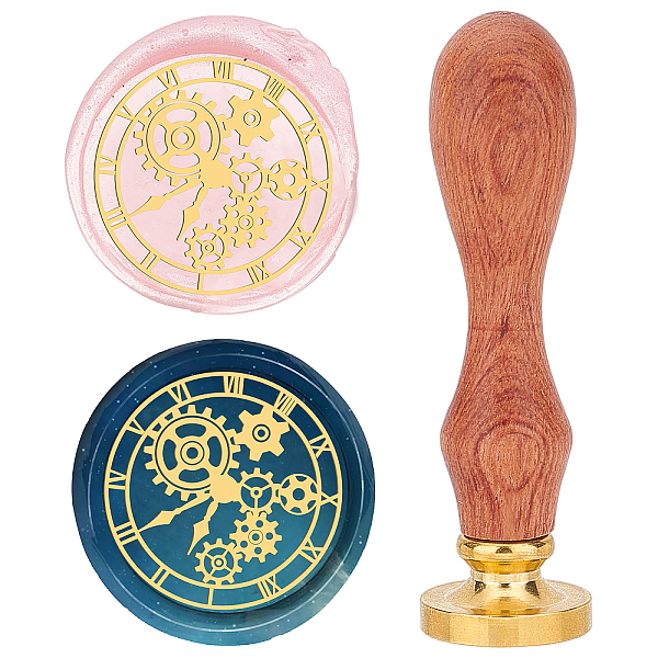 PandaHall CRASPIRE Clock Wax Seal Stamp 25mm Removable Brass Head Vintage Gear Sealing Wax Stamp with Wooden Handle for Wedding Envelopes...
PandaHall CRASPIRE Clock Wax Seal Stamp 25mm Removable Brass Head Vintage Gear Sealing Wax Stamp with Wooden Handle for Wedding Envelopes...