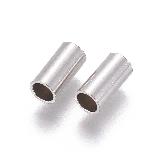 PandaHall 304 Stainless Steel Tube Beads, Stainless Steel Color, 10x5mm, Hole: 4mm 304 Stainless Steel Tube
PandaHall 304 Stainless Steel Tube Beads, Stainless Steel Color, 10x5mm, Hole: 4mm 304 Stainless Steel Tube