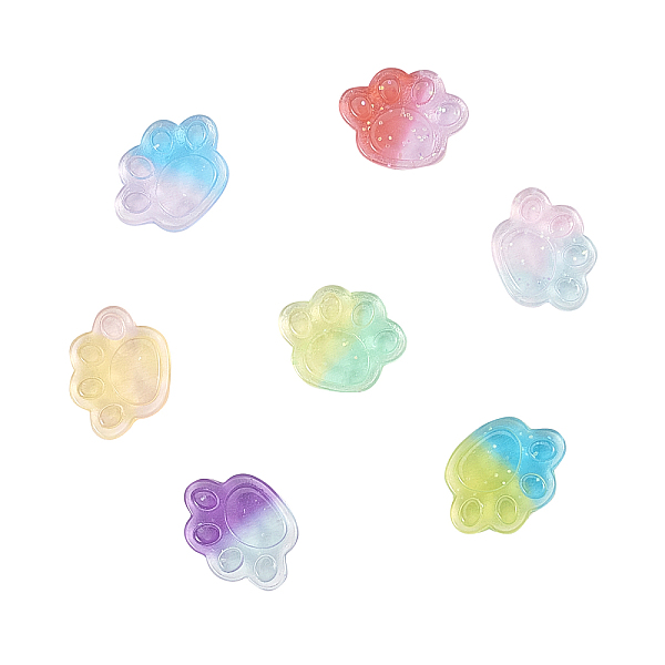 PandaHall Transparent Resin Cabochons, Two Tone, No Hole, Paw, Mixed Color, 11x10x4.2mm Resin Others Multicolor
PandaHall Transparent Resin Cabochons, Two Tone, No Hole, Paw, Mixed Color, 11x10x4.2mm Resin Others Multicolor