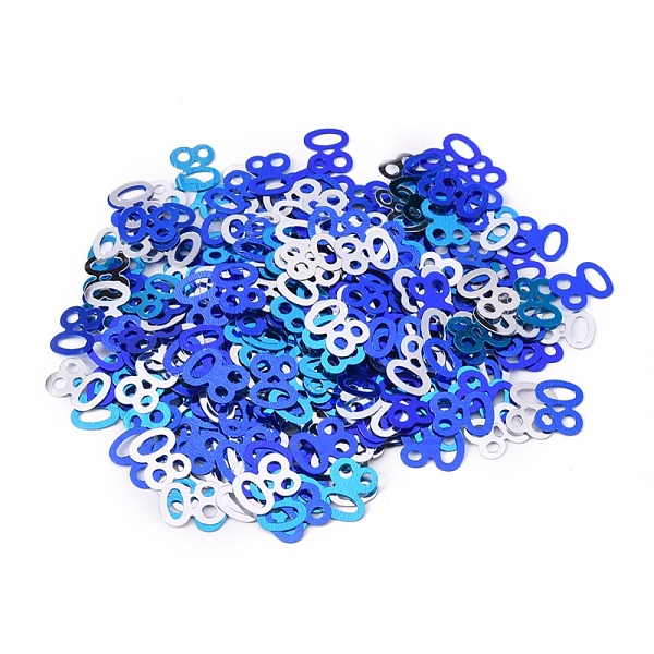 PandaHall 80 Confetti, 80th Birthday Decorations, for Birthday Table Decor Party Favors, Mixed Color, 9.3x12.4x0.2mm, about 1200pcs/bag..., Multicolor
PandaHall 80 Confetti, 80th Birthday Decorations, for Birthday Table Decor Party Favors, Mixed Color, 9.3x12.4x0.2mm, about 1200pcs/bag..., Multicolor