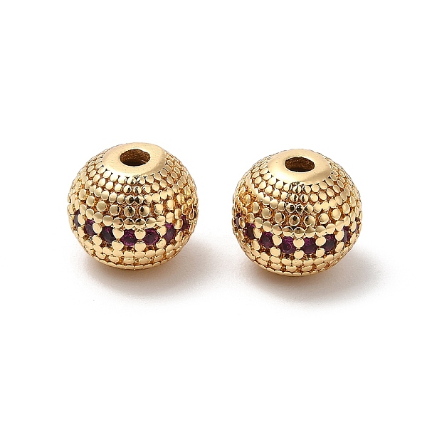 PandaHall Brass Micro Pave Cubic Zirconia Beads, Round, Real 18K Gold Plated, 7.8x7mm, Hole: 1.5mm Brass+Cubic Zirconia Round
PandaHall Brass Micro Pave Cubic Zirconia Beads, Round, Real 18K Gold Plated, 7.8x7mm, Hole: 1.5mm Brass+Cubic Zirconia Round