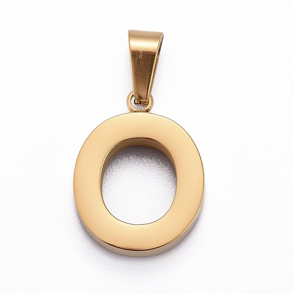 PandaHall Ion Plating(IP) 304 Stainless Steel Letter Pendants, Manual Polishing, Alphabet, Golden, Letter.O, 18.5x14.5x3.5mm, Hole: 7x3.5mm...
PandaHall Ion Plating(IP) 304 Stainless Steel Letter Pendants, Manual Polishing, Alphabet, Golden, Letter.O, 18.5x14.5x3.5mm, Hole: 7x3.5mm...