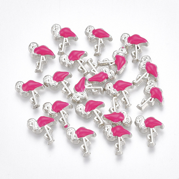 PandaHall Alloy Enamel Cabochons, Fit Floating Locket Charms, Flamingo, Deep Pink, Platinum, 8x7x2mm Alloy Bird Pink
PandaHall Alloy Enamel Cabochons, Fit Floating Locket Charms, Flamingo, Deep Pink, Platinum, 8x7x2mm Alloy Bird Pink