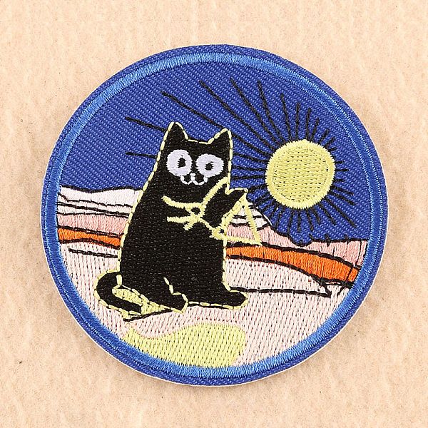 PandaHall Tree Computerized Embroidery Cloth Iron on/Sew on Patches, Costume Accessories, Flat Round, Colorful, 74mm Cloth Cat Shape
PandaHall Tree Computerized Embroidery Cloth Iron on/Sew on Patches, Costume Accessories, Flat Round, Colorful, 74mm Cloth Cat Shape