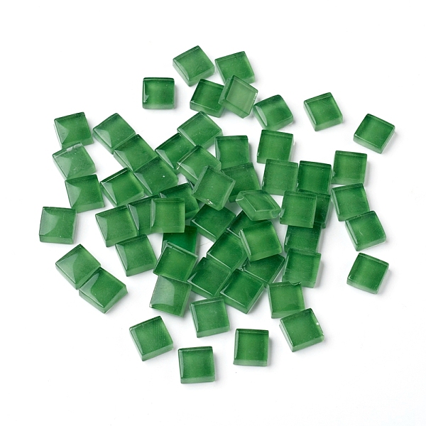 PandaHall Mosaic Glass Tiles, Stained Square Pieces, for Home Decoration or DIY Crafts, Green, 9.5x9.5x4~4.5mm, about 300pcs/bag Glass...
PandaHall Mosaic Glass Tiles, Stained Square Pieces, for Home Decoration or DIY Crafts, Green, 9.5x9.5x4~4.5mm, about 300pcs/bag Glass...