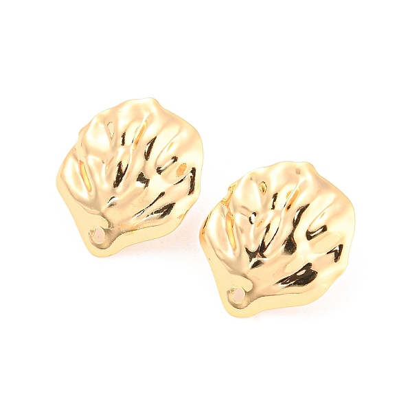 PandaHall Rack Plating Brass Stud Earring Findings, with Hole, Textured Shell, Real 18K Gold Plated, 20x17.5mm, Hole: 1.2mm, Pin: 0.8mm...
PandaHall Rack Plating Brass Stud Earring Findings, with Hole, Textured Shell, Real 18K Gold Plated, 20x17.5mm, Hole: 1.2mm, Pin: 0.8mm...