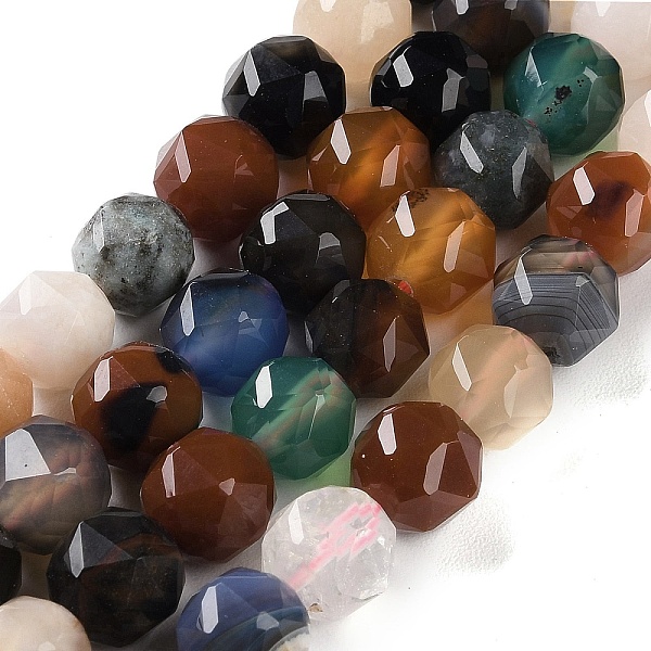 PandaHall Natural Multi-Color Agate Beads Strands, Faceted, Double Hearted & Star Cut Beads, Dyed & Heated, 8.5~10.5x9~10.5mm, Hole: 0.8mm...
PandaHall Natural Multi-Color Agate Beads Strands, Faceted, Double Hearted & Star Cut Beads, Dyed & Heated, 8.5~10.5x9~10.5mm, Hole: 0.8mm...