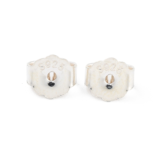 PandaHall 925 Sterling Silver Friction Ear Nuts, with S925 Stamp, Silver, 5.5x6x3mm, Hole: 1mm, about 153Pcs/20g Sterling Silver
PandaHall 925 Sterling Silver Friction Ear Nuts, with S925 Stamp, Silver, 5.5x6x3mm, Hole: 1mm, about 153Pcs/20g Sterling Silver