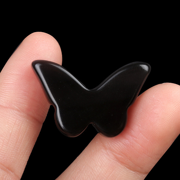 PandaHall Natural Obsidian Pendants, Butterfly Charms, 20x30x7mm Obsidian Butterfly
PandaHall Natural Obsidian Pendants, Butterfly Charms, 20x30x7mm Obsidian Butterfly