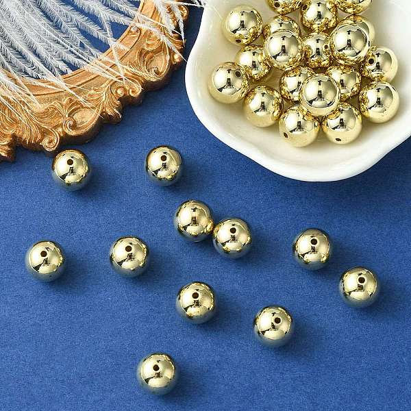 PandaHall CCB Plastic Beads, for DIY Jewelry Making, Round, Golden, 12mm, Hole: 1.6mm Plastic Round
PandaHall CCB Plastic Beads, for DIY Jewelry Making, Round, Golden, 12mm, Hole: 1.6mm Plastic Round