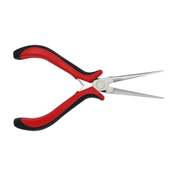 PandaHall Carbon Steel Jewelry Pliers, Long Chain Nose Pliers(Needle Nose Pliers), Ferronickel, Platinum, 150mm Carbon Steel Red
PandaHall Carbon Steel Jewelry Pliers, Long Chain Nose Pliers(Needle Nose Pliers), Ferronickel, Platinum, 150mm Carbon Steel Red