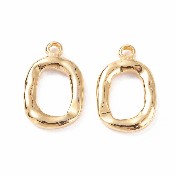 PandaHall 304 Stainless Steel Pendants, Oval, Golden, 18.5x12x2.5mm, Hole: 1.6mm 304 Stainless Steel Oval
PandaHall 304 Stainless Steel Pendants, Oval, Golden, 18.5x12x2.5mm, Hole: 1.6mm 304 Stainless Steel Oval
