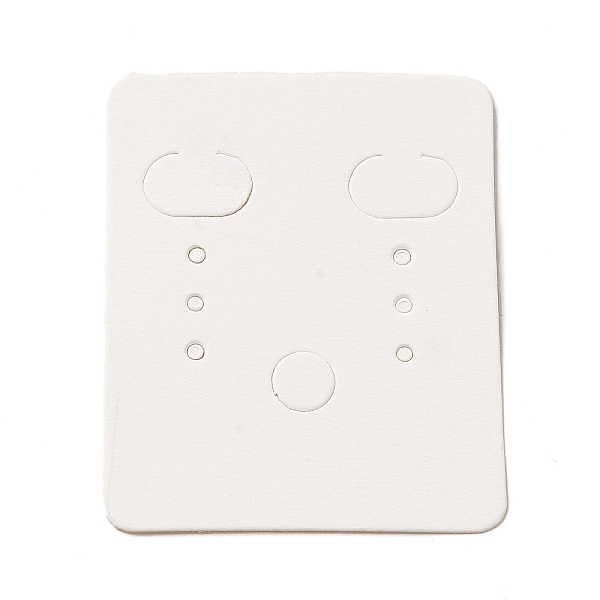 PandaHall 50Pcs Rectangle Paper Earring Display Cards, Jewelry Display Cards for Earring Stud Storage, White, 4.7x3.8x0.05cm, Hole: 6.8x11mm...
PandaHall 50Pcs Rectangle Paper Earring Display Cards, Jewelry Display Cards for Earring Stud Storage, White, 4.7x3.8x0.05cm, Hole: 6.8x11mm...