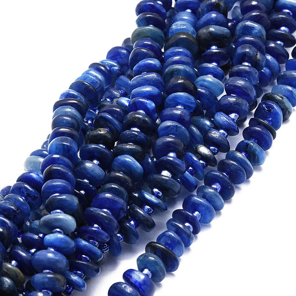 PandaHall Natural Kyanite/Cyanite/Disthene Quartz Beads Strands, Nuggets, 8~9.5x7.5~8.5x2~4mm, Hole: 0.8mm, about 84pcs/strand, 15.75 inch...
PandaHall Natural Kyanite/Cyanite/Disthene Quartz Beads Strands, Nuggets, 8~9.5x7.5~8.5x2~4mm, Hole: 0.8mm, about 84pcs/strand, 15.75 inch...