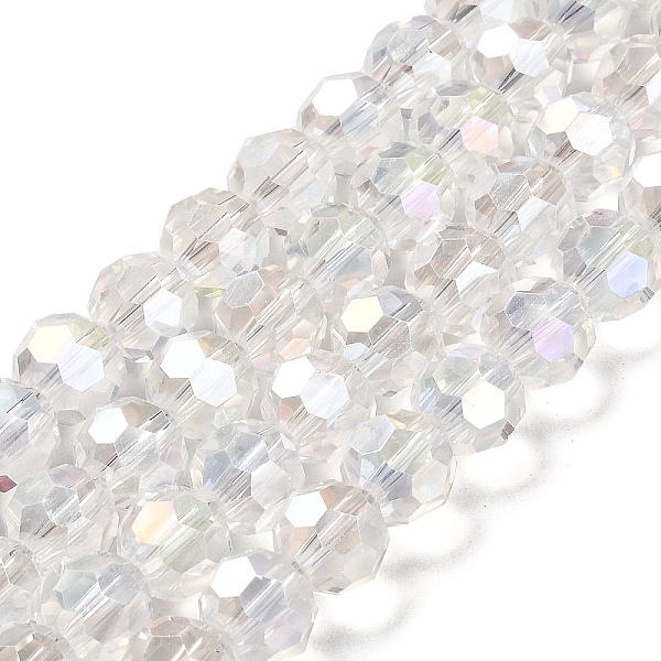 PandaHall Transparent Glass Beads, 32 Facets, AB Color Plated, Round, Clear, 10x8.5~9mm, Hole: 1.6mm, about 67pcs/strand, 23.62''(60cm)...
PandaHall Transparent Glass Beads, 32 Facets, AB Color Plated, Round, Clear, 10x8.5~9mm, Hole: 1.6mm, about 67pcs/strand, 23.62''(60cm)...