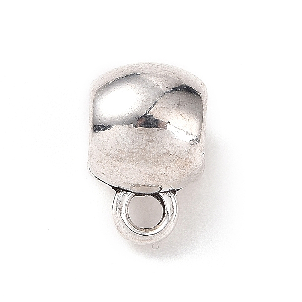 PandaHall Tibetan Style Alloy Tube Bails, Loop Bails, Hanger Links, Rondelle, Antique Silver, 12x7.5x5.5mm, Hole: 2mm, Inner Diameter: 4mm...
PandaHall Tibetan Style Alloy Tube Bails, Loop Bails, Hanger Links, Rondelle, Antique Silver, 12x7.5x5.5mm, Hole: 2mm, Inner Diameter: 4mm...