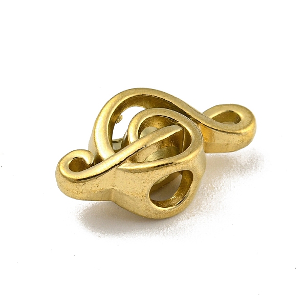 PandaHall 304 Stainless Steel European Beads, Large Hole Beads, Musical Note, Golden, 8.5x17.5x6.5mm, Hole: 4mm 304 Stainless Steel Musical...
PandaHall 304 Stainless Steel European Beads, Large Hole Beads, Musical Note, Golden, 8.5x17.5x6.5mm, Hole: 4mm 304 Stainless Steel Musical...