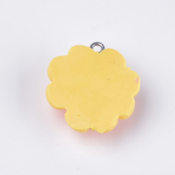 PandaHall Handmade Polymer Clay Pendants, with Iron Findings, Flower, Platinum, Orange, 26x23.5x8.5mm, Hole: 1.5mm Polymer Clay Flower...
PandaHall Handmade Polymer Clay Pendants, with Iron Findings, Flower, Platinum, Orange, 26x23.5x8.5mm, Hole: 1.5mm Polymer Clay Flower...